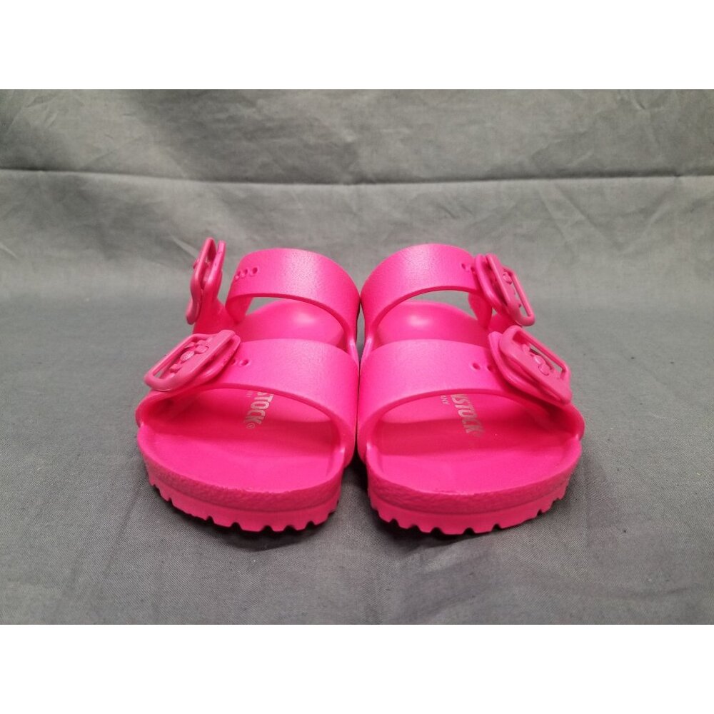Birkenstock Girls Arizona EVA Sandals Buckle Beetroot Size 11K NARROW NEW NO BOX - Picture 3 of 9